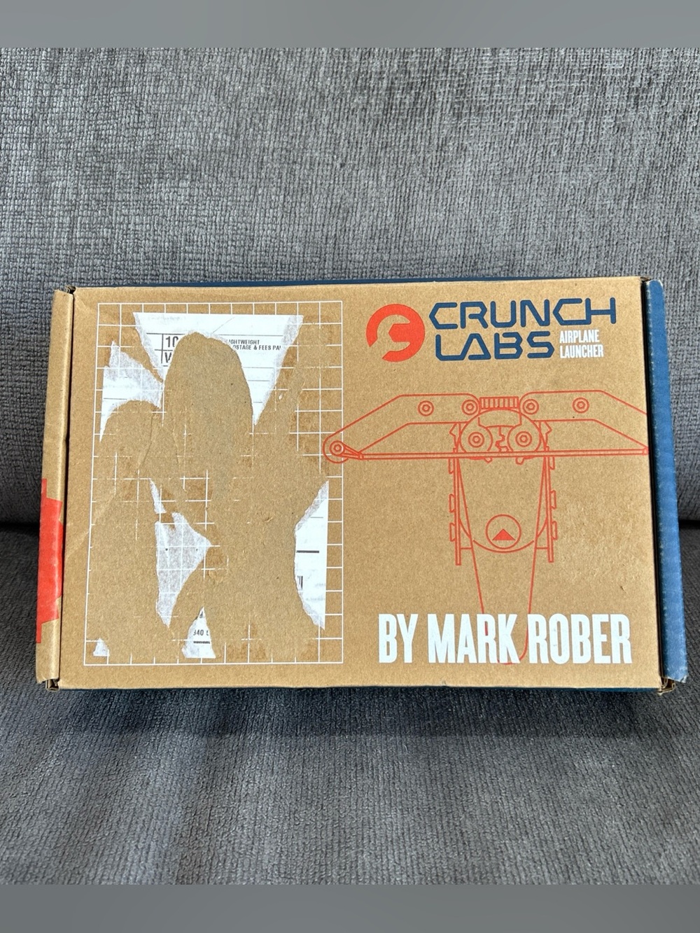 Crunch Lab Airplane Launcher Build Box Mark Rober Play & Think OPEN BOX